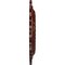 Ekena Millwork Orrington Medallion (Canopies up to 6 5/8"), 13 1/4"OD x 6 5/8"ID x 1 1/8"P, Brushed Mahogany CM13ORBMF - alternate 3